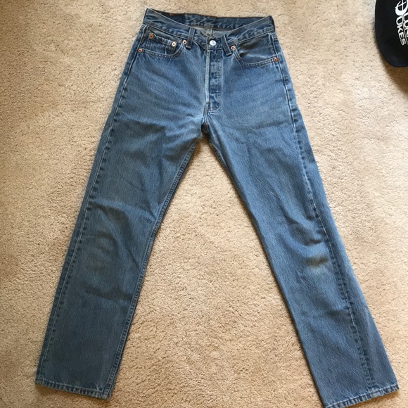 vintage made in USA levi’s 501 student jeans - Picture 8 of 9